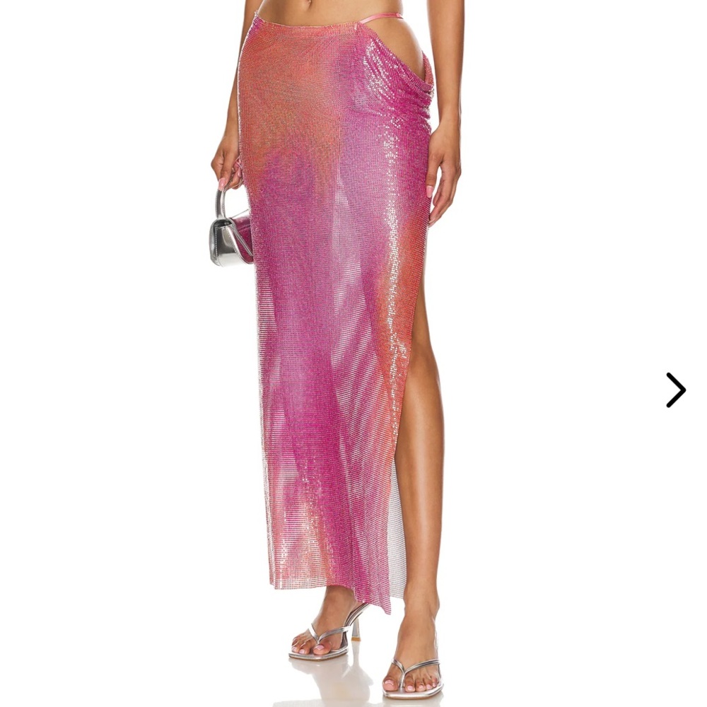 Lovers + Friends Pink Maxi Skirt